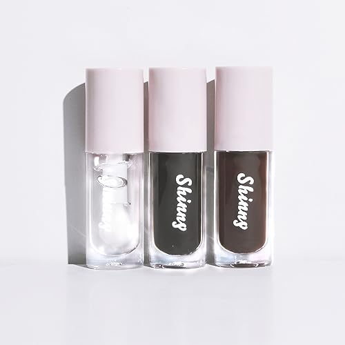 Black Sugar Glossy Lip Gloss - Non-Sticky, Hydrating Shine
