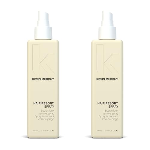 KEVIN.MURPHY HAIR.RESORT.SPRAY - Beach Look Hairspray - For Fine & Longer - Natural, Flexible Hold - Lightweight Hairspray - Sulphate Free Hair Care - 150 mL / 5.1 fl oz (Pack of 2)