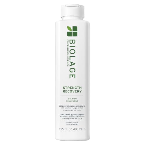 Biolage Strength Recovery Shampoo 13.5oz – Damaged Hair Repair & Moisturizing