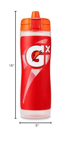 Gatorade Kitchen Gx Bottle , Plastic, Red, 30oz