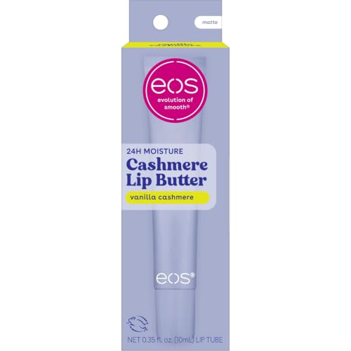 eos Vanilla Cashmere Lip Butter - Plumping Peptides 0.35oz