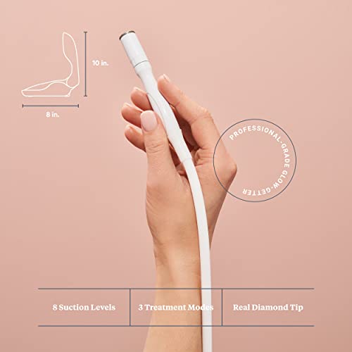 Trophy Skin MicrodermMD - At Home Microdermabrasion Kit - Anti Aging and Acne Treatment - Contains Real Diamond and Pore Extractor Tips to Rejuvenate Skin and Reduce Acne Scars - Mint