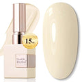 Double Rhythm 15ML Sheer Cream Beige Gel Nail Polish - Same Color, Soak Off, Salon & DIY
