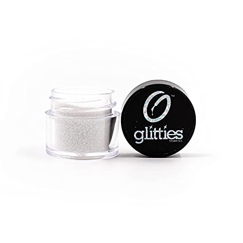 GLITTIES - Diamond Dust - Nail Art Iridescent Fine (.008") Glitter Powder - for Gel Nail Polish, Gel and Acrylic Nail Powder - (10 Gram Jar)