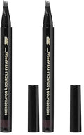 Black Radiance Micro Brow Pen Dark Brown - Pack of 2