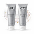 Vivo Per Lei Facial Peeling Gel - Helps Address Dead Skin Buildup - Gentle Exfoliating Gel for Rough, Dry, Sensitive or Mature Skin - Face and Body Scrub - Non Abrasive - 4.05 Fl. Oz. - Pack of 2
