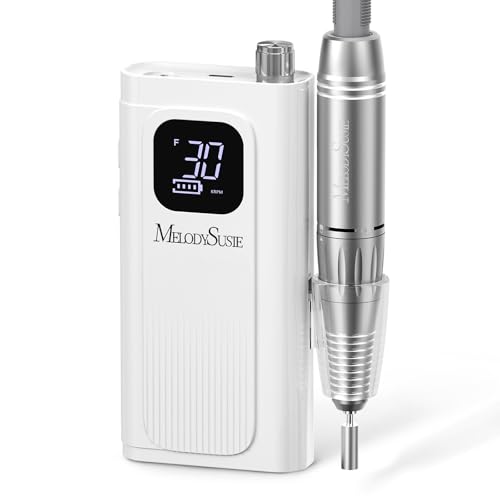 MelodySusie SC300F Rechargeable Nail Drill 30000RPM LCD