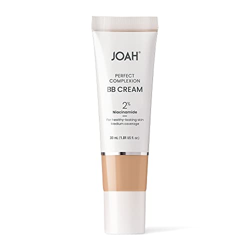 JOAH Perfect Complexion BB Cream - Medium Coverage, Hyaluronic Acid