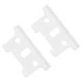 2 Pieces Professional Replacement Zirconia Ceramic Moving Cutter Blade #04521 for T Outliner, ZERO-GAPPED Possile, Compatible with Andis T Outliner GTX/GO/LS2/LS3 Hair Trimmers (2)
