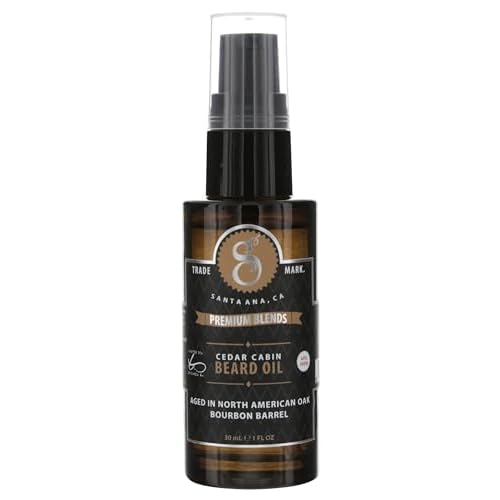 Suavecito Premium Blends Beard Oil - Leave-In Beard Conditioner For Softening Hair, Hydrating Skin, Eliminating Beard Dandruff, Healthy Beard Growth - 1 oz