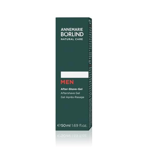 ANNEMARIE B?RLIND - MEN SYSTEM ENERGY BOOST Aftershave Gel - energizing & refreshing facial care, with organic juniper extract and botanical taurine, vegan, 1.69 Fl. Oz.