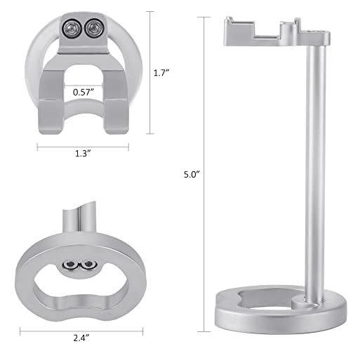 SANWA Deluxe Razor Holder Stainless Shaving Razor Stand,Dad Gifts,boyfriend Gifts,Husband Gifts for Him
