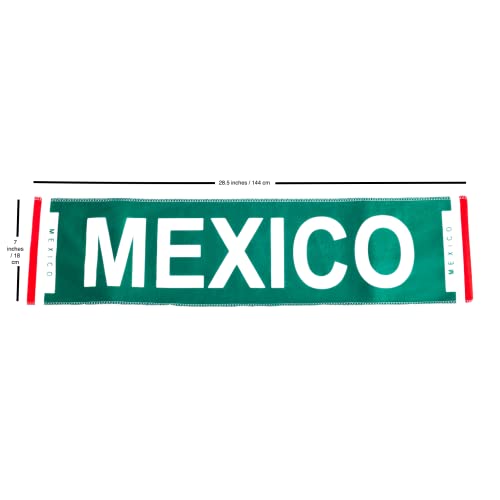 Mexico Soccer Fan Set - Scarf & Face Paint Stick