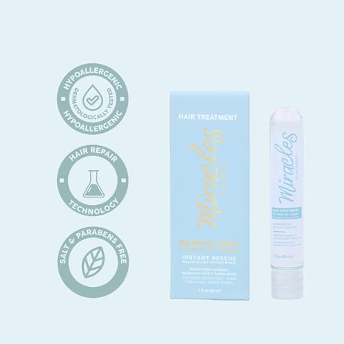 Rescue Elixir Instant Hair Treatment with Hyaluronic Acid – Miracles By Milagros