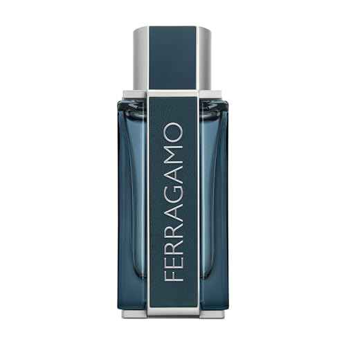 FERRAGAMO Intense Leather Eau de Parfum Pour Homme, Cologne Spray for Men