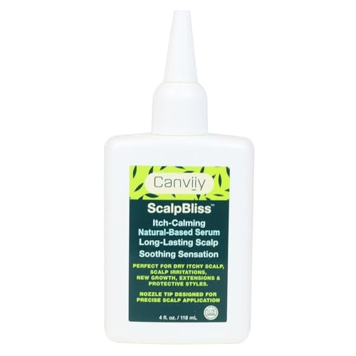 Canviiy ScalpBliss Itch-Calming Serum - Organic Scalp Moisturizer