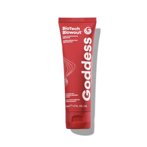 Goddess BioTech Leave-In Hair Mask 1.7 Fl Oz | Heat Protectant & Frizz Control