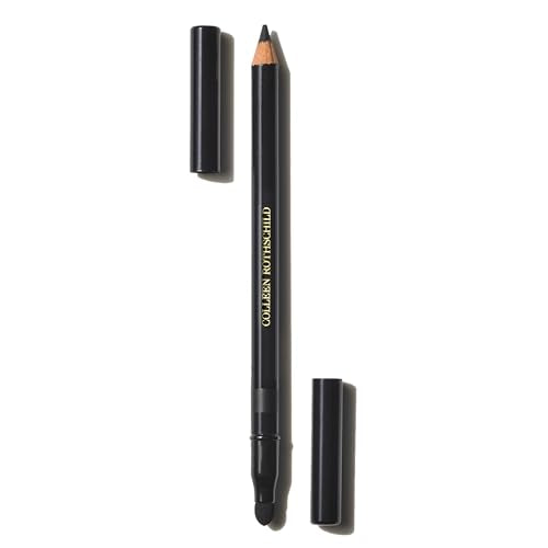 COLLEEN ROTHSCHILD Smoke & Smudge Eyeliner Pencil | Shade: Coal Black | Long-Wear, Intense Color Payoff | Precise Application & Blendable Dimension (0.038 oz)