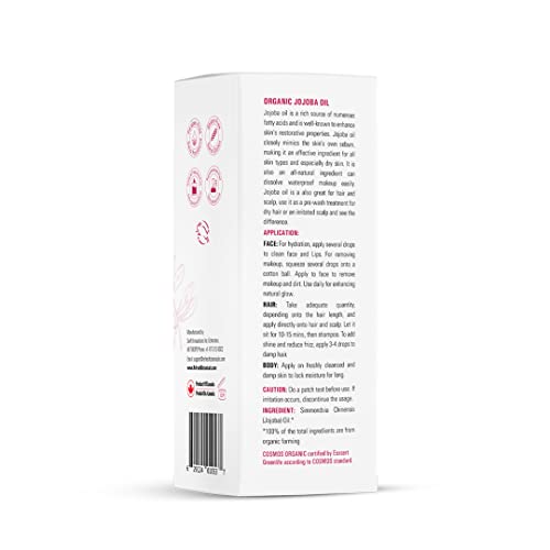Refresh Botanicals Certified Organic Jojoba Oil