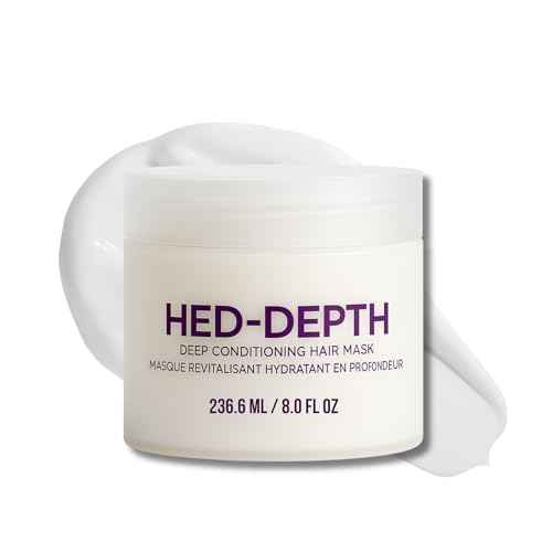 HED-Depth Deep Conditioning Hair Mask Leaves Hair Incredibly Smooth and Resilient Professional Treatment Moisture-Intensive Boost Restore Body Shine While Protecting Hair