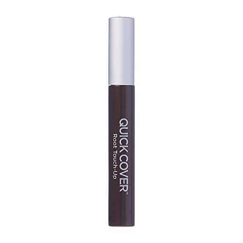 Red by Kiss Dark Brown Root Touch Up Mascara - Waterproof Gray Concealer for Hair & Beard