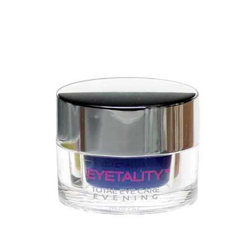Serious Skincare - Eyetality PM Eye Night Cream with Resveratrol - Keratin & Lash Boosting Peptides for Thicker, Longer Lashes - Antioxidant-Rich to Treat Under Eye Signs of Aging 0.5 FL.Oz.