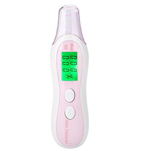 Skin Moisture & Oil Analyzer with Backlit Display
