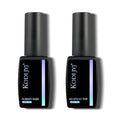 KODI JYJ Rubber Base Gel Polish & No Wipe Top Coat Set 12ml - Long-Lasting Manicure Kit