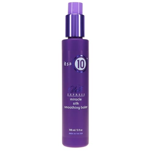 It's A 10 Silk Express Miracle Silk Smoothing Balm for Unisex, 5 Ounce