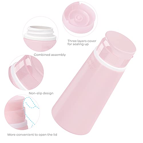 TSA Leak Proof Travel Bottles 3.4oz 4-Pack
