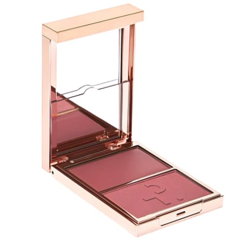 PATRICK TA Double-Take Cr?me & Powder Blush ? She Goes To The Gym ? Cool Mauve Rose