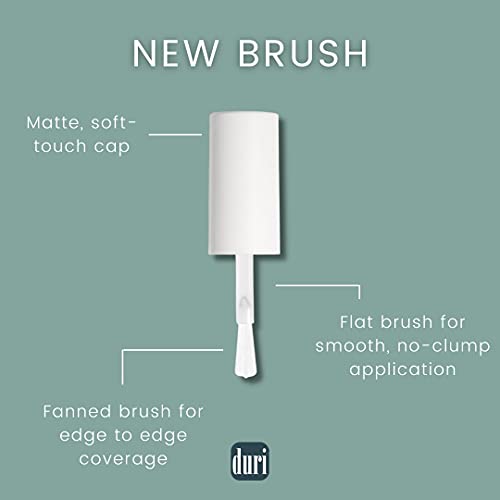 duri Nail Polish, GBD202 Neutrals with Flare, Shades of Neutrals, Classic, Full Coverage, Glossy, Solids and Metallic, Fast Drying, Long Lasting, Easy at Home Application Cosmetics