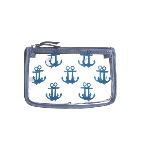 BOGG BAG Clear Zipper Insert Set of 2 | Navy Anchor