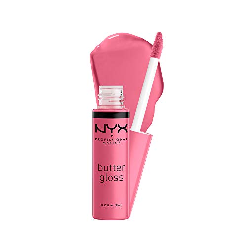 NYX Butter Gloss Lip Gloss Vanilla Cream Pie & Eclair Pink Shades