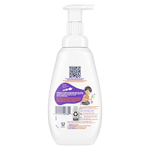 Dove Kids Care Foaming Body Wash For Kids Berry Smoothie Hypoallergenic Skin Care 13.5 oz