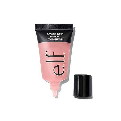 e.l.f. Power Grip Primer + 4% Niacinamide Mini, Gel-Based & Hydrating Face Primer, Evens Skin & Brightens, Grips Makeup, Vegan & Cruelty-Free