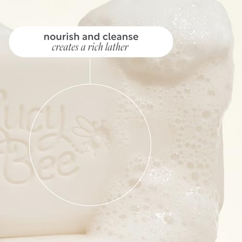 Certified Organic & All Natural Soap Bar, Moisturizing & Rejuvinating, Dermatologist Approved for Sensitive Skin, Unscented & 100% Palm Oil Free, 5.3oz