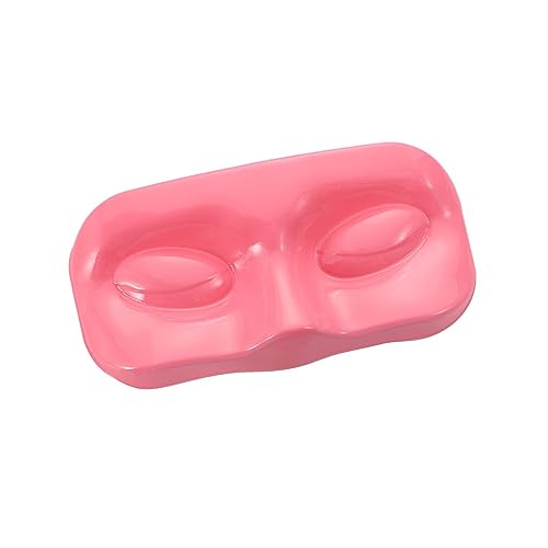 10Pcs False Eyelash Storage Trays - Face Shape Organizer
