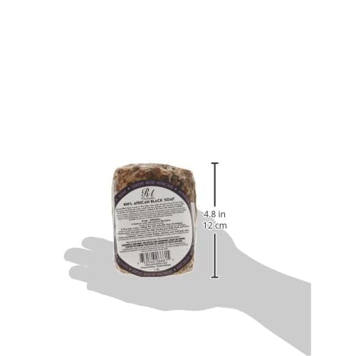 RA COSMETICS African Raw Black Soap 1lb