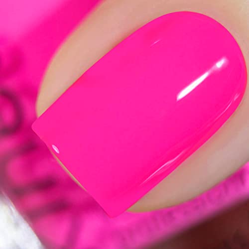 Vishine Hot Pink Soak Off Gel Nail Polish - 15ml Long Lasting UV LED Cured