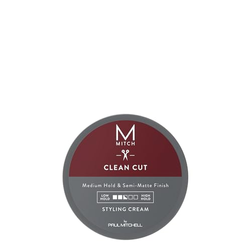 MITCH Clean Cut Styling Cream for Men, 3 oz