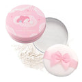 Club Suppin Translucent Pressed Powder set, Long Lasting, Hydrating, Overnight Skincare Setting Powder, Finishing Powder for face, Japanese Makeup, Pastel Rose, Sanrio My Melody
