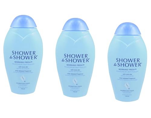 Shower to Shower Talc-Free Body Powder, 8 Oz (3 Pack)