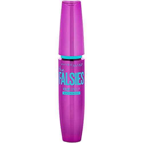 Maybelline Volum' Express The Falsies Waterproof Mascara, Volumizing and Separating Make Up Formula, Very Black, 1 Count