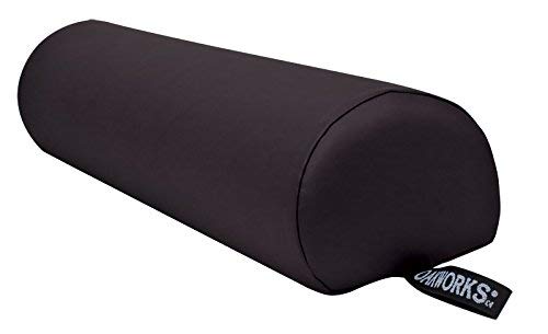 Massage Bolster Pillow 6-Inch Semi-Round Support Cushion for Therapy & Spa