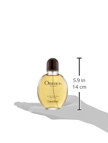 Calvin Klein Obsession for Men Eau de Toilette, 4.2 Fl Oz