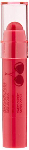 Revlon Lip Balm, Kiss Tinted Lip Balm, Face Makeup with Lasting Hydration, SPF 20, Infused with Natural Fruit Oils, 030 Sweet Cherry, 0.09 Oz