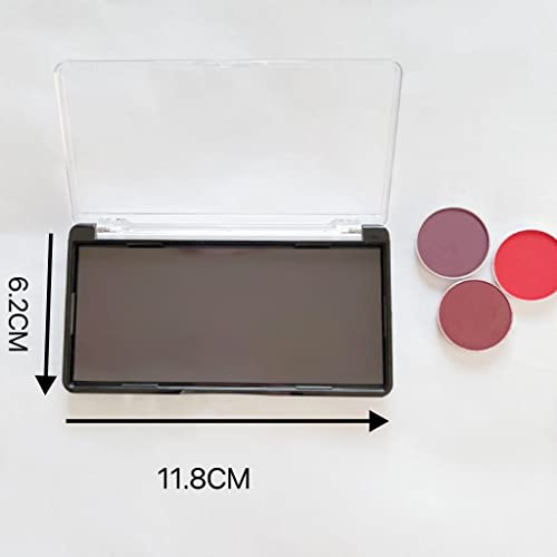 2pcs Magnetic Eyeshadow Palette with Metal Stickers