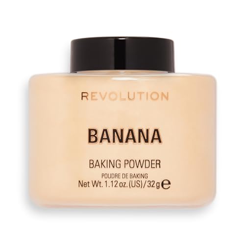 Revolution Loose Baking Powder - Banana Setting Powder 1.12oz