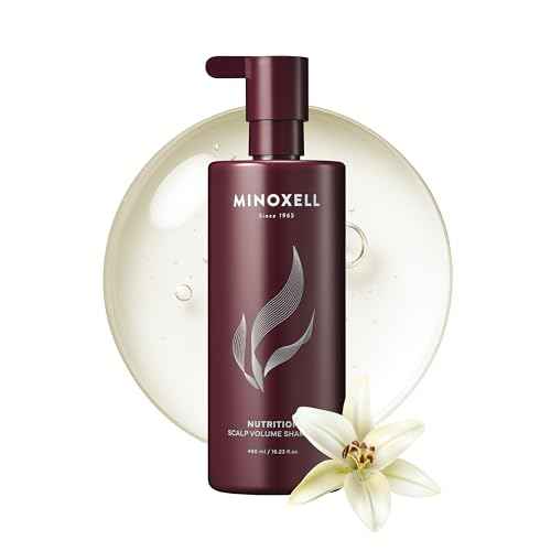 Volumizing Shampoo for Thinning Hair ? Korean Hair Care with Biotin & Panthenol ? Root Lifting, Damage Repair & Shine ? Sulfate-Free Formula, White Tea Mandarin Scent, 16.9 fl oz